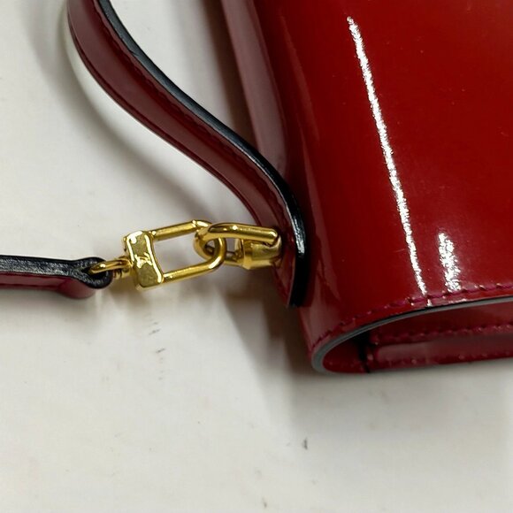 Louis Vuitton Red Patent Leather Hand Bag mon-541-091225 - Picture 6 of 12